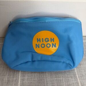 High Noon Insulated Fanny Pack Blue NEW Cooler Bag Spring Break Seltzer Belt Bag